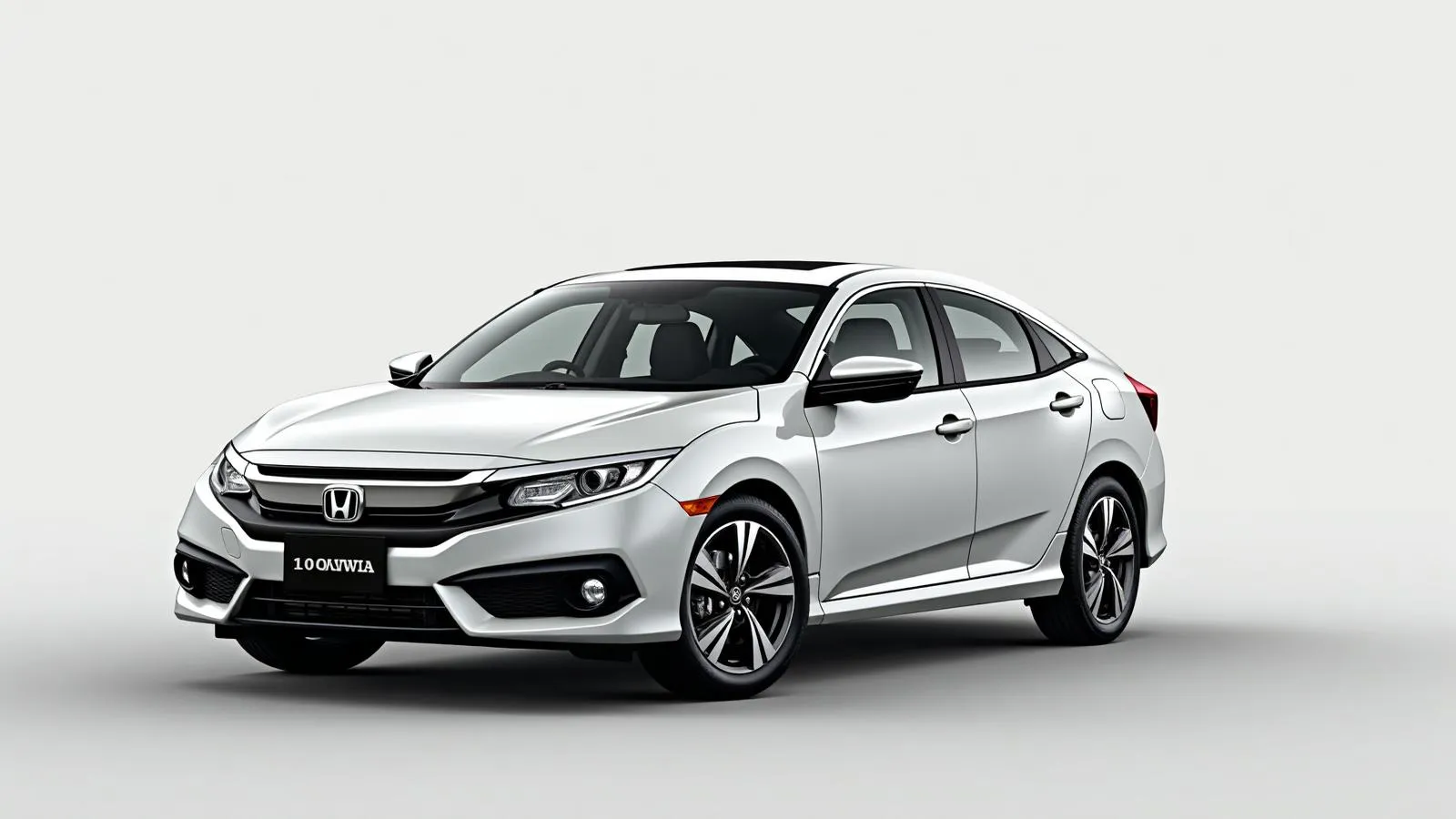 Honda Civic X sedan, latest generation Civic hire with driver in Karachi