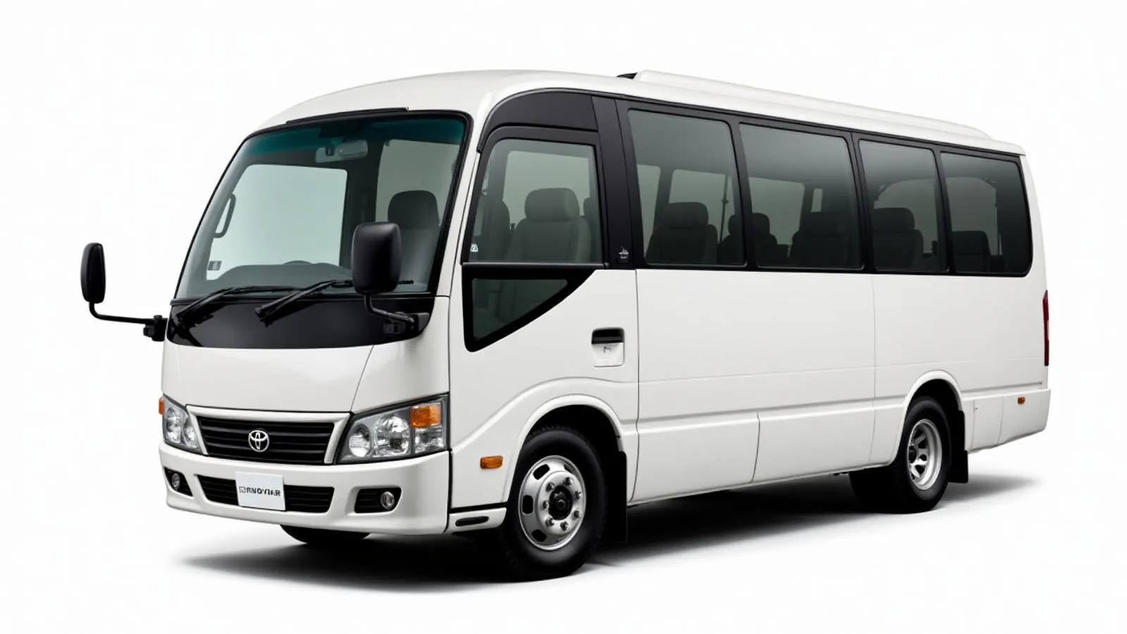 Toyota Coaster 25 seater minibus, staff transport and group tours
