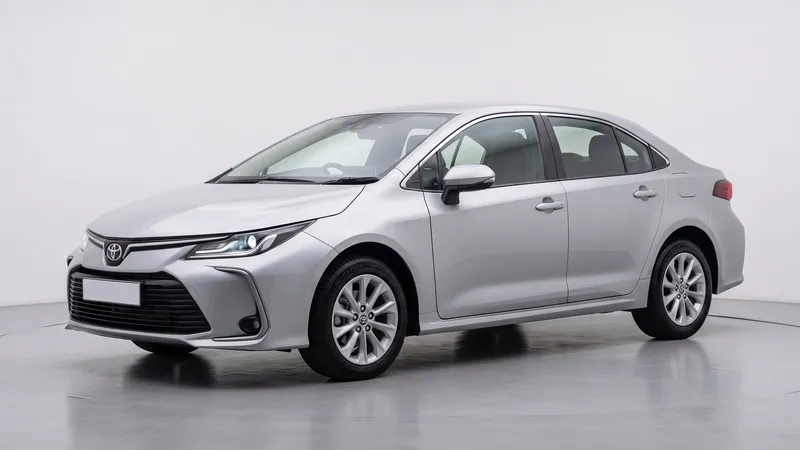 Toyota Corolla Altis sedan, newer generation Corolla hire with driver in Karachi