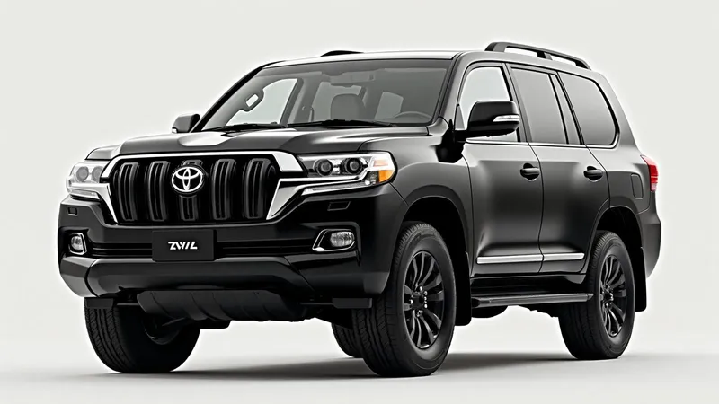 Toyota Land Cruiser 300 series luxury SUV, VIP hire with driver in Karachi